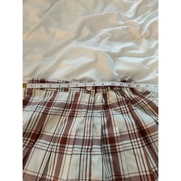 Aerie Preppy Plaid Pleated Mini Skirt School Girl, Size Small – TTPD Style! - Picture 8 of 8